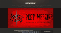 Desktop Screenshot of pestwebzine.com